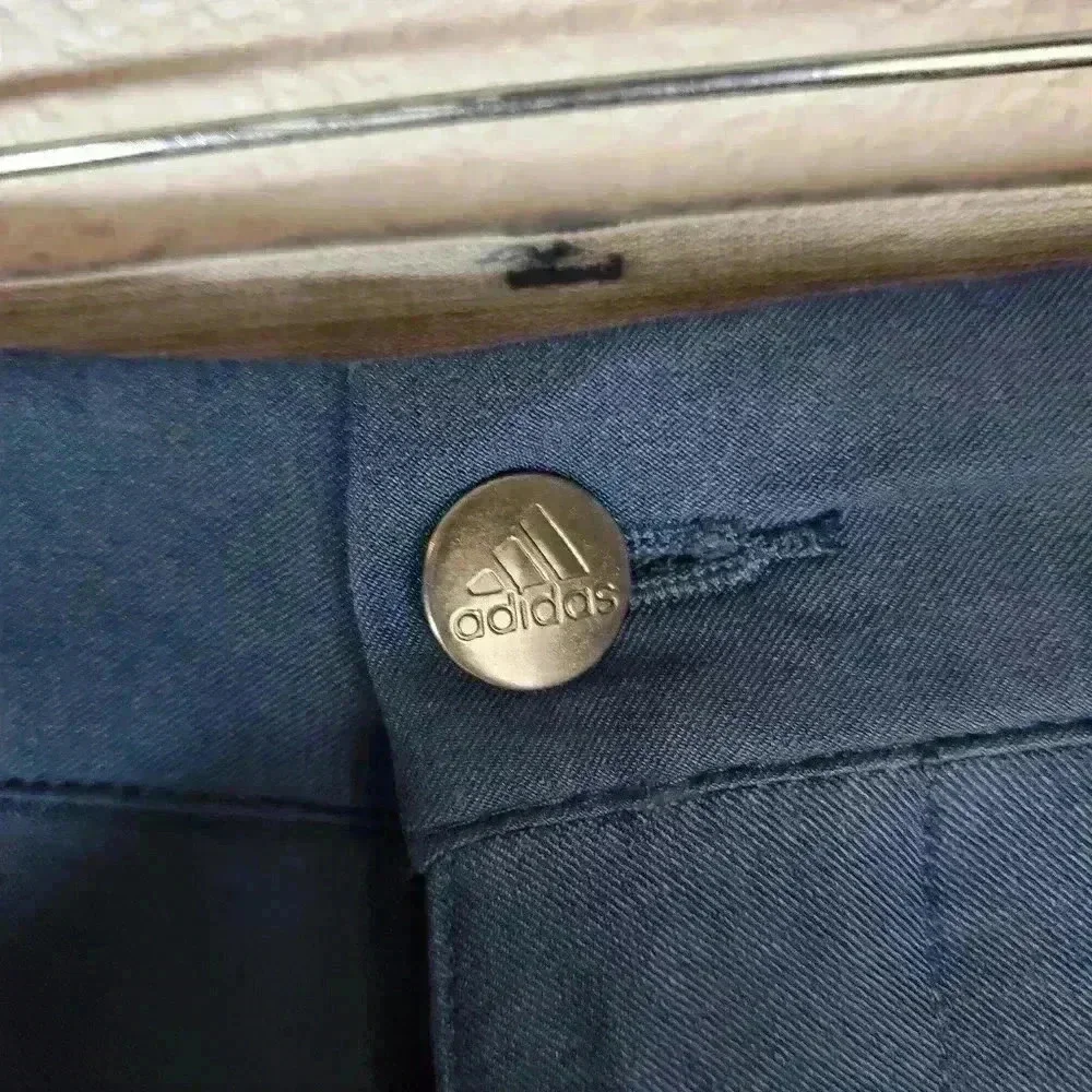 Mens Blue Adidas Golf Pants Sz 38x29